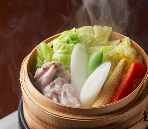 蒸し焼き